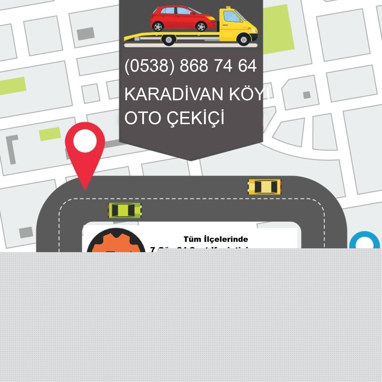 Karadivan Köyü Oto Çekici