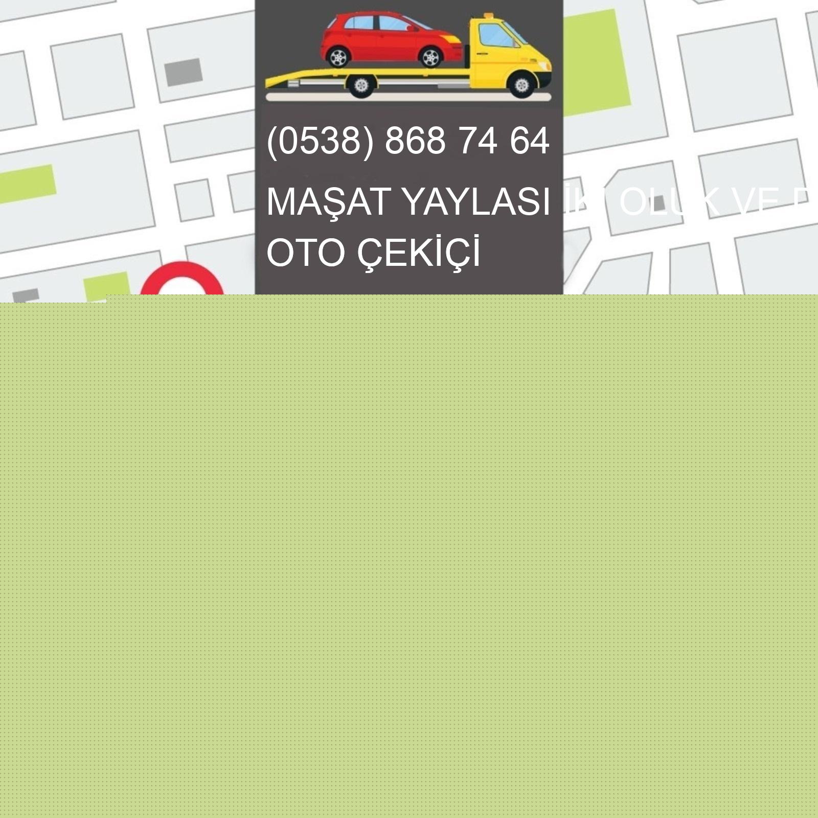 Maşat Yaylası İki Oluk Ve Dalman Obası  Oto Çekici