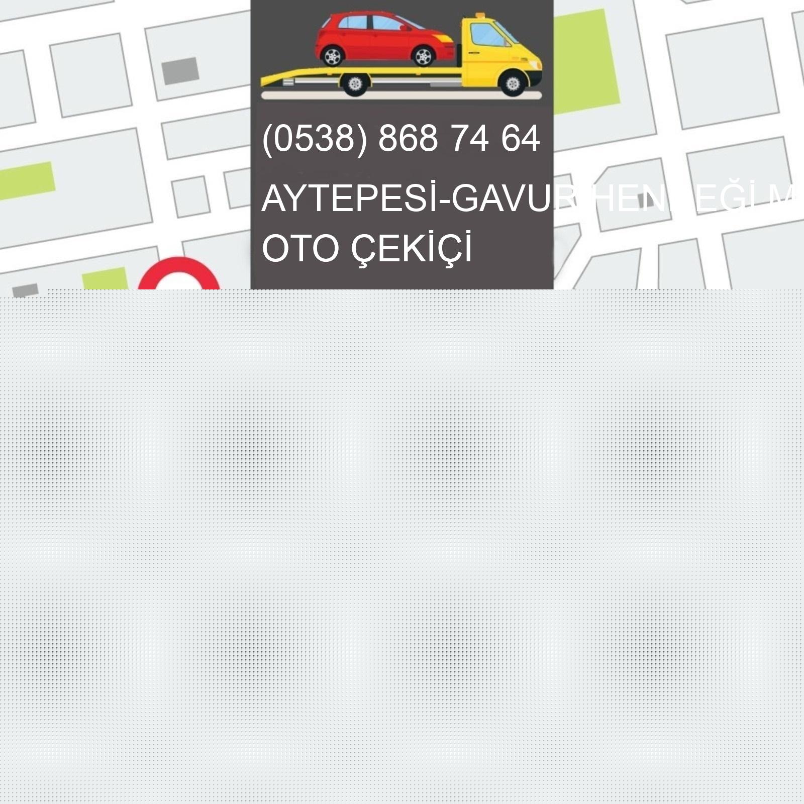 Aytepesi-Gavur Hendeği  Oto Çekici