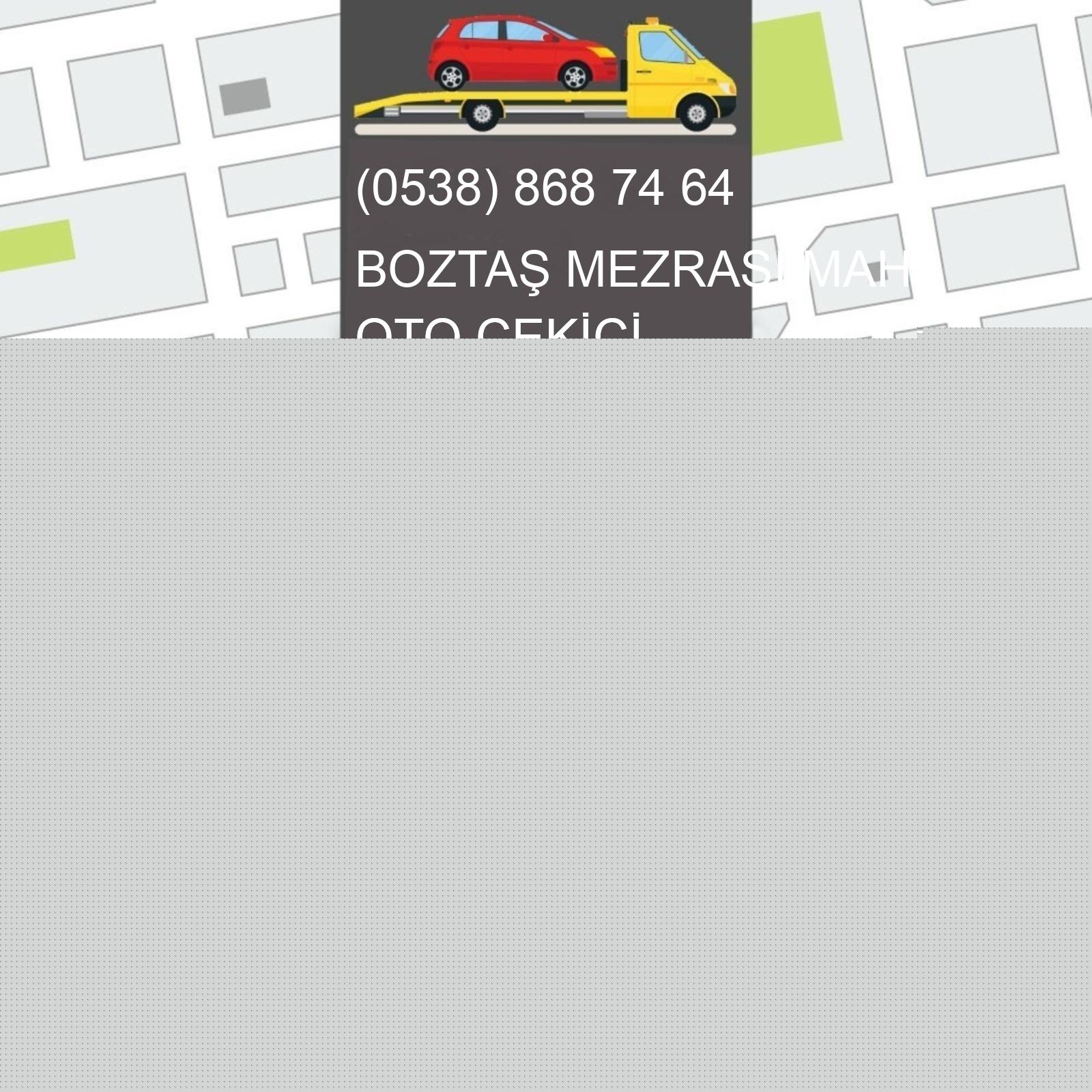 Boztaş Mezrası  Oto Çekici